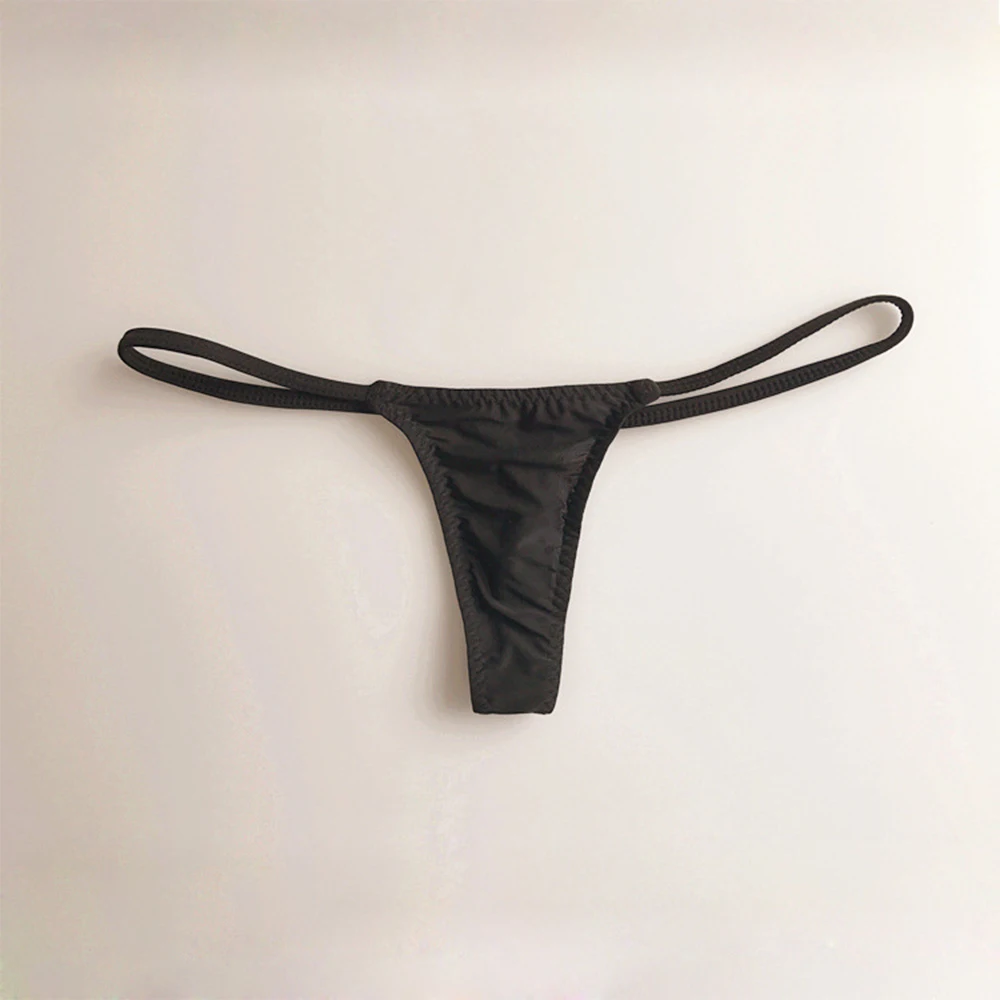Ice Silk Women 2022 Comfortable Underwear G-string Lady Micro Bandage Thong Low Rise Smooth Brief Bikini Underclothes
Ice Silk Women 2022 Comfortable Underwear G-string Lady Micro Bandage Thong Low Rise Smooth Brief Bikini Underclothes