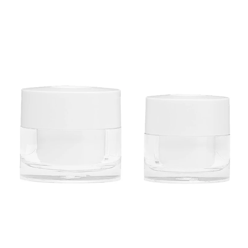 30/50g Plastic Empty Skin Cream Jar Cream Bottle With Spoon Refillable Cosmetics Easy Use Portable Container Travel Makeup Tools
30/50g Plastic Empty Skin Cream Jar Cream Bottle With Spoon Refillable Cosmetics Easy Use Portable Container Travel Makeup Tools