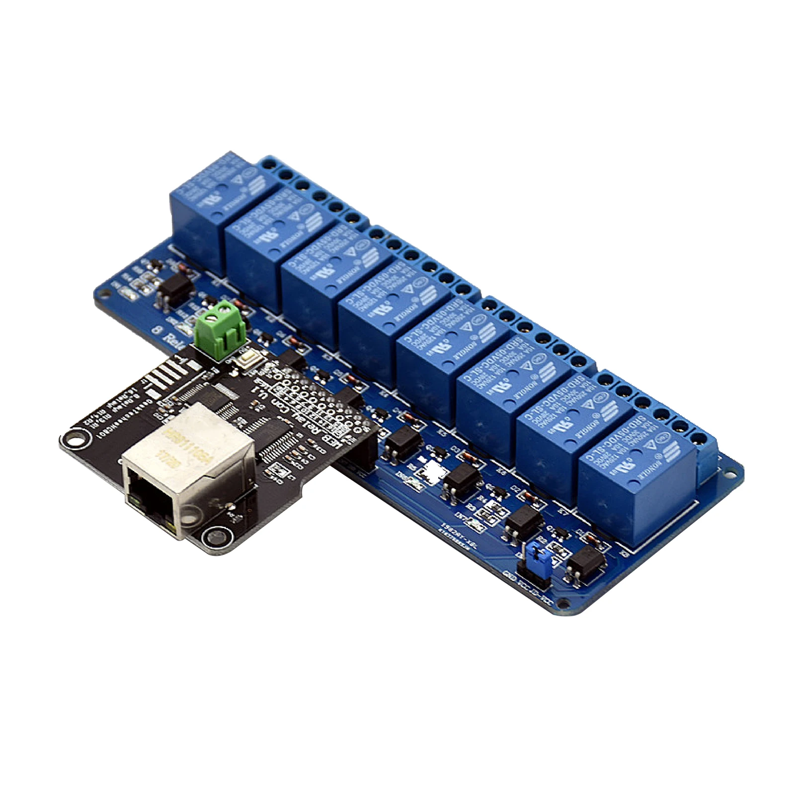 Плата управления модулем ler для Ethernet-реле, сетевой веб-сервер LAN WAN RJ 45 интерфейс + 8-канальный модуль реле
Плата управления модулем ler для Ethernet-реле, сетевой веб-сервер LAN WAN RJ 45 интерфейс + 8-канальный модуль реле