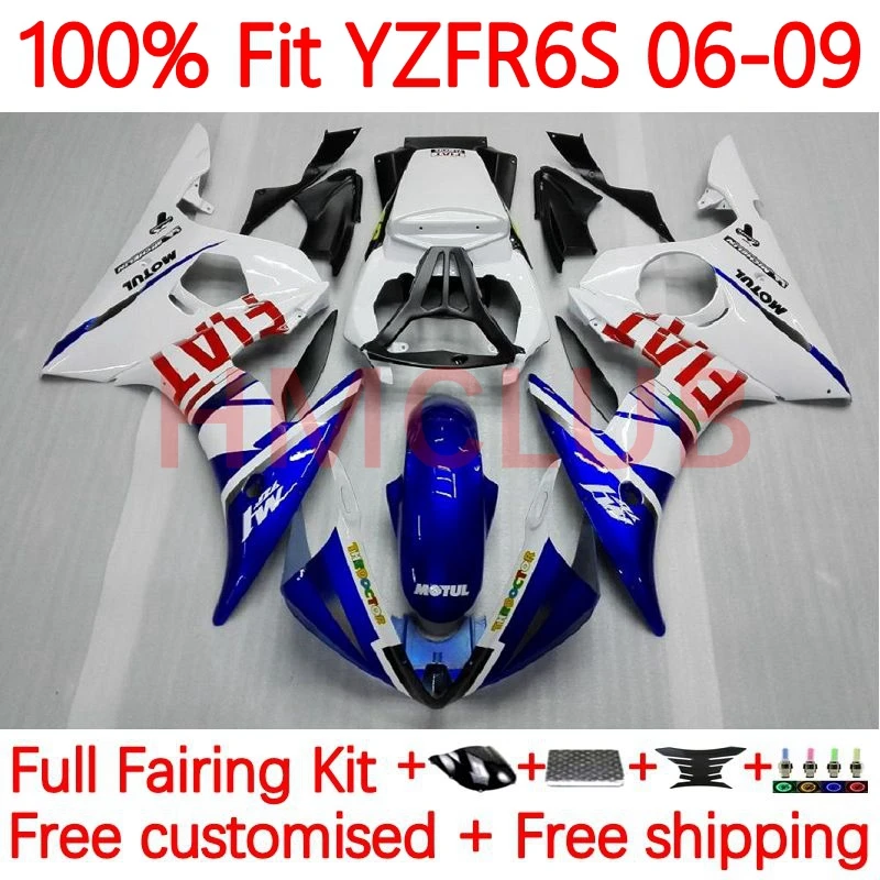 100% подходит для кузова под давлением для YAMAHA YZF R6S R6 S YZFR6S 2006 2007 2008 YZF-R6S 06 07 08 09 OEM синий белый обтекатель 10No.16
100% подходит для кузова под давлением для YAMAHA YZF R6S R6 S YZFR6S 2006 2007 2008 YZF-R6S 06 07 08 09 OEM синий белый обтекатель 10No.16