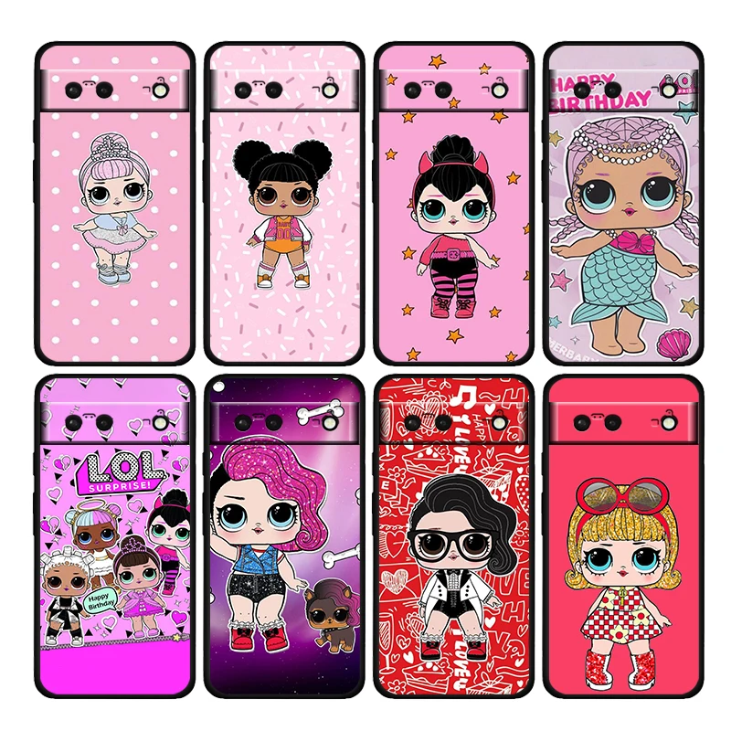 Love L.O.L. SURPRISE Doll Shockproof Cover for Google Pixel 7 6 Pro 6a 5 5a 4 4a XL 5G Black Phone Case Shell Soft Cover Capa
Love L.O.L. SURPRISE Doll Shockproof Cover for Google Pixel 7 6 Pro 6a 5 5a 4 4a XL 5G Black Phone Case Shell Soft Cover Capa