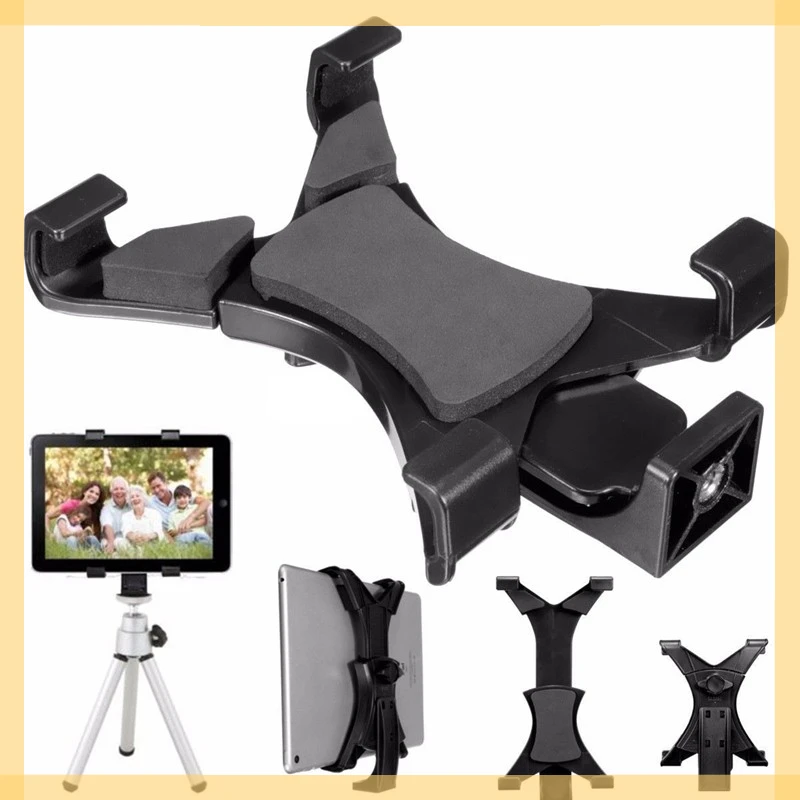 Tablet Tripod Mount Clamp With 1/4"Thread Adapter For iPad 2/3/4/Air/Air2 /mini For Galaxy Tablet Phone Bracket Holder
Tablet Tripod Mount Clamp With 1/4"Thread Adapter For iPad 2/3/4/Air/Air2 /mini For Galaxy Tablet Phone Bracket Holder