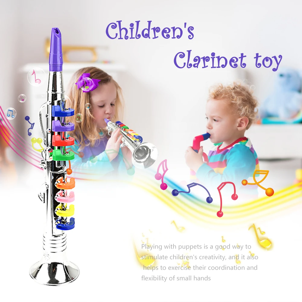 Забавный кларнет музыкальный инструмент саксофон музыкальные игрушки Раннее Обучение для детей
Забавный кларнет музыкальный инструмент саксофон музыкальные игрушки Раннее Обучение для детей