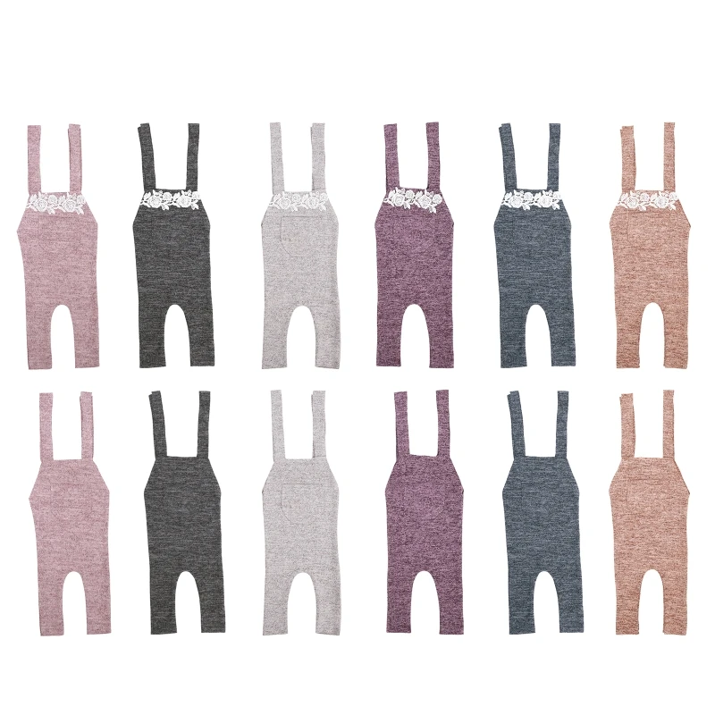 Newborn Photography Props Baby Romper Outfit Lace Suspender Jumpsuit Pants Bodysuit with Pocket Fotografia Clothes Infants Photo
Newborn Photography Props Baby Romper Outfit Lace Suspender Jumpsuit Pants Bodysuit with Pocket Fotografia Clothes Infants Photo