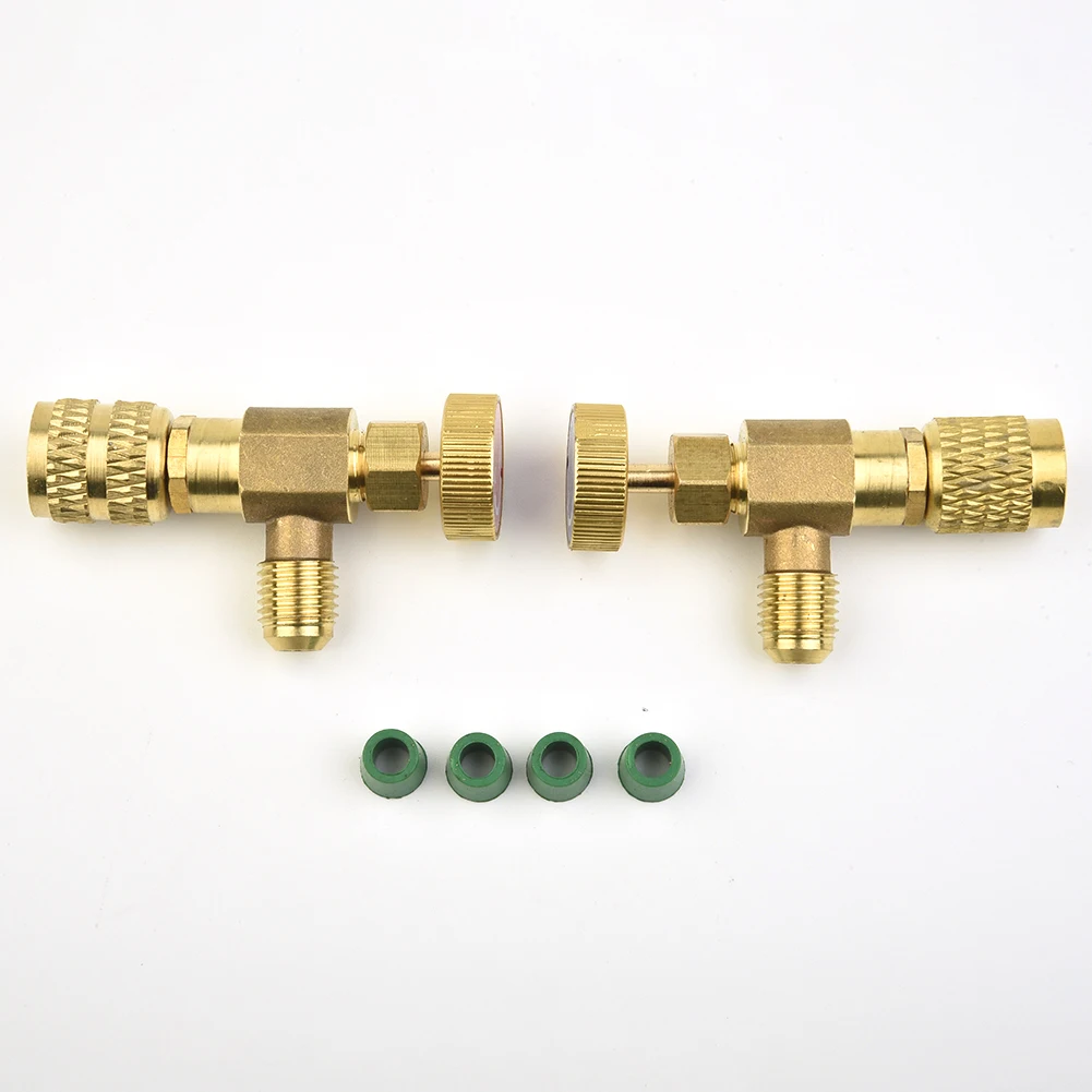 2pcs Refrigeration Charging Air Conditioning Adapter For Rr410A R22 1/4inch Liquid Safety Valve Hose R22 Copper Adapter
2pcs Refrigeration Charging Air Conditioning Adapter For Rr410A R22 1/4inch Liquid Safety Valve Hose R22 Copper Adapter