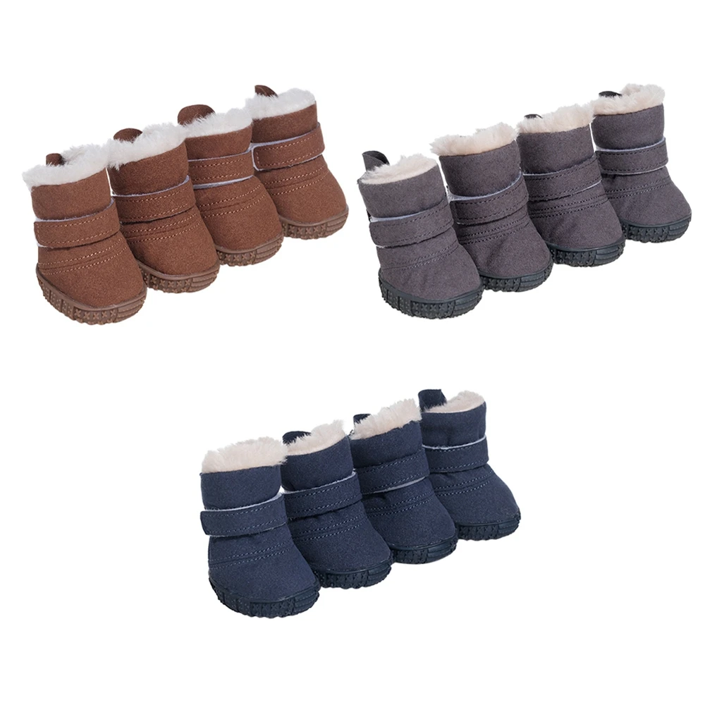 Warm Dog Shoes Pet Paw Protector with Anti-Slip Sole Winter Dog Boots with Zipper for Small Medium Large Puppy Outdoor Walking
Warm Dog Shoes Pet Paw Protector with Anti-Slip Sole Winter Dog Boots with Zipper for Small Medium Large Puppy Outdoor Walking