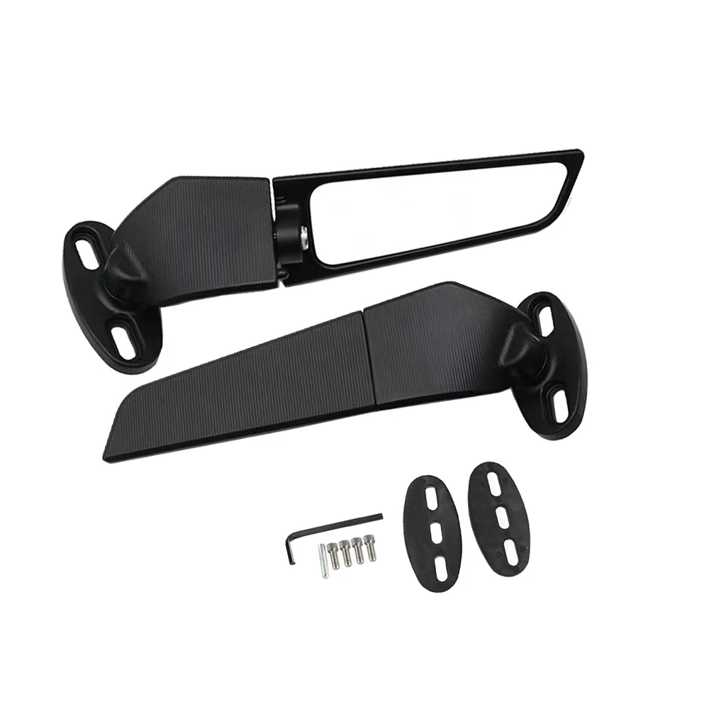 2 Pcs For KAWASAKI NINJA 250 300 400 650 H2 H4 Motorcycle Rearview Mirror Wind Wing Adjustable Rotating Side Mirrors Universal
2 Pcs For KAWASAKI NINJA 250 300 400 650 H2 H4 Motorcycle Rearview Mirror Wind Wing Adjustable Rotating Side Mirrors Universal