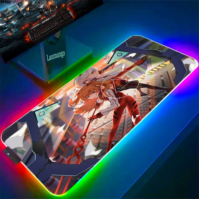 Diy Evangelion Large RGB Gamer Mouse Pad Gaming Desktop Table Mat Game Mats Anime Mousepad Xl Computer Desk Accessories Carpets
Diy Evangelion Large RGB Gamer Mouse Pad Gaming Desktop Table Mat Game Mats Anime Mousepad Xl Computer Desk Accessories Carpets