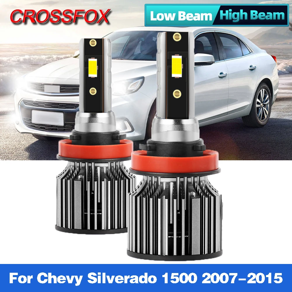 20000LM H11 LED Headlight 120W HB3 9005 Car Headlights Canbus Turbo Lamp 6000K White Led Bulb For Chevy Silverado 1500 2007-2015
20000LM H11 LED Headlight 120W HB3 9005 Car Headlights Canbus Turbo Lamp 6000K White Led Bulb For Chevy Silverado 1500 2007-2015