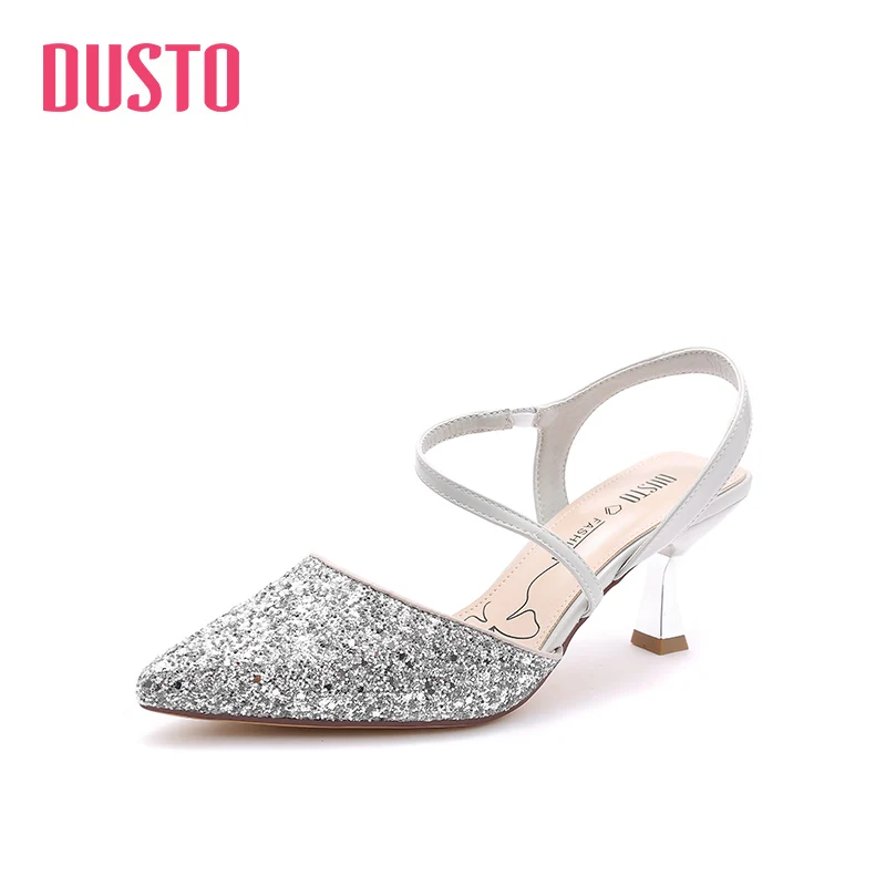 DUSTO 2022 new summer elegant goddess temperament high-heeled wine cup with glittering powder Baotou sandals women's shoes
DUSTO 2022 new summer elegant goddess temperament high-heeled wine cup with glittering powder Baotou sandals women's shoes