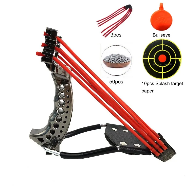 2022 New Outdoor Folding Toys Shooting Bow with Rubber Band Camping Accessories Hunting Kit Shooting Catapult
2022 New Outdoor Folding Toys Shooting Bow with Rubber Band Camping Accessories Hunting Kit Shooting Catapult