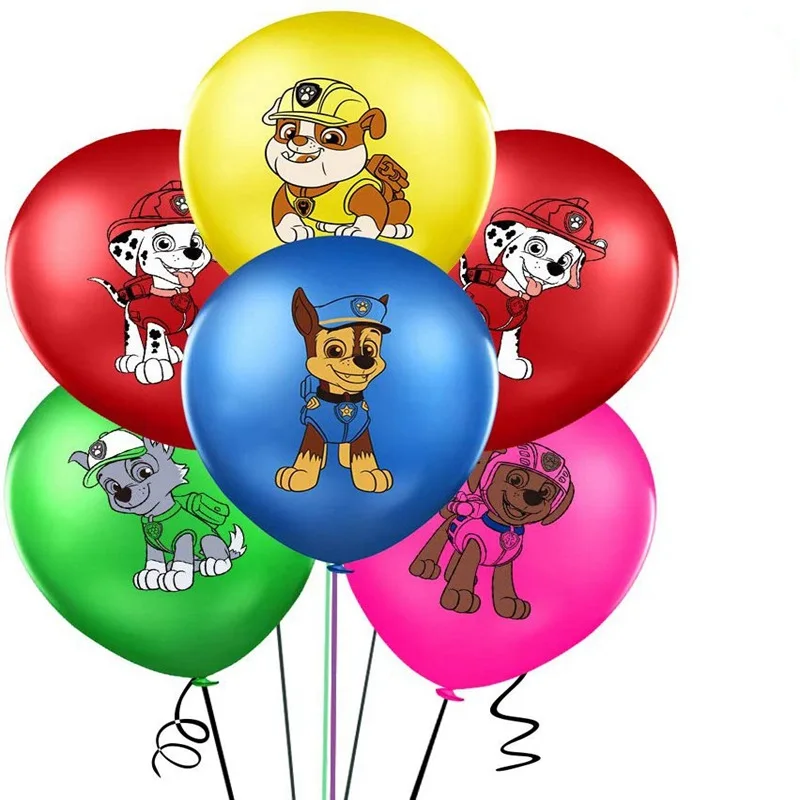 Anime Cartoon PAW Patrol Balloon Set Kids Toys Birthday Party Decoration 12" Latex Balloon Set Anime game Fans Collection
Anime Cartoon PAW Patrol Balloon Set Kids Toys Birthday Party Decoration 12" Latex Balloon Set Anime game Fans Collection