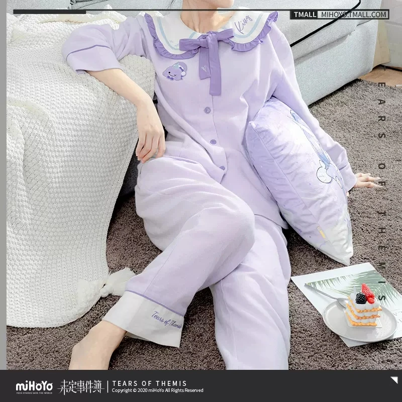 TEARS OF THEMIS KING Cotton Long Sleeve Loungewear Set Game miHoYo Official Cosplay Costume Cute Ribbon Anime Dress Up 2023 New
TEARS OF THEMIS KING Cotton Long Sleeve Loungewear Set Game miHoYo Official Cosplay Costume Cute Ribbon Anime Dress Up 2023 New