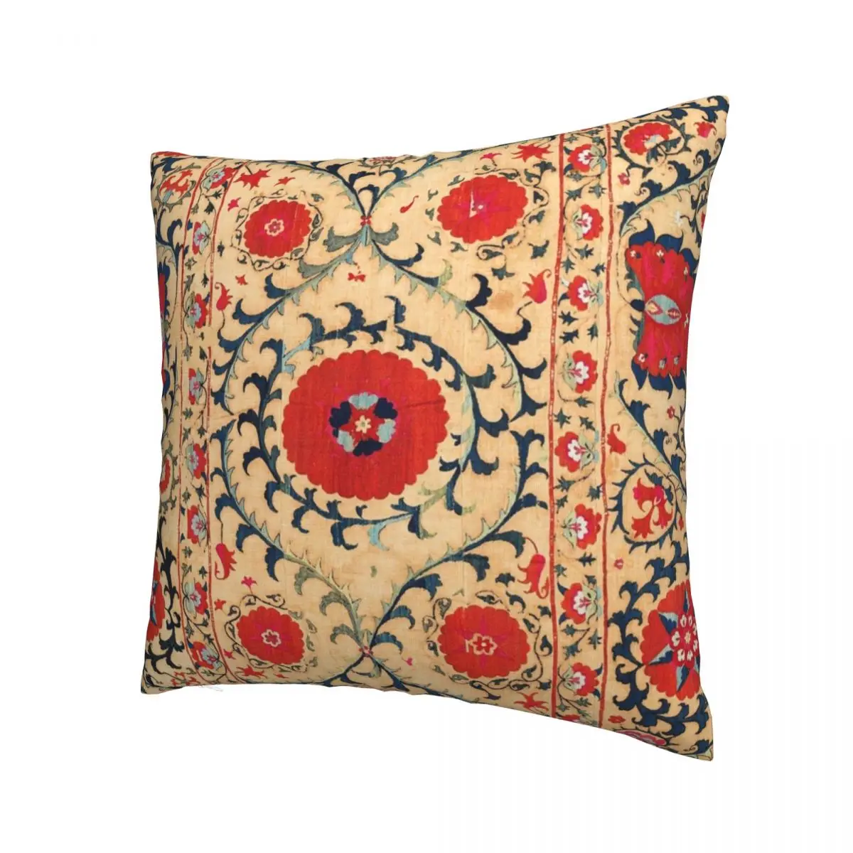 Uzbekistan Floral Embroidery Bohemian Pillowcase Printed Fabric Cushion Cover Decor Pillow Case Cover Home Square 45X45cm
Uzbekistan Floral Embroidery Bohemian Pillowcase Printed Fabric Cushion Cover Decor Pillow Case Cover Home Square 45X45cm