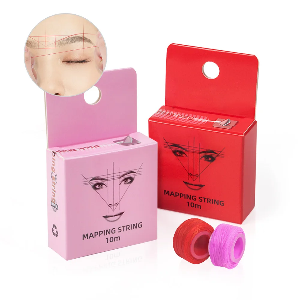 2pcs Red/Pink Mapping String Pre-Inked for Tattoo Thread Eyebrow Marker Thread Tattoo Brows Point Pre Inked Brow PMU Supply
2pcs Red/Pink Mapping String Pre-Inked for Tattoo Thread Eyebrow Marker Thread Tattoo Brows Point Pre Inked Brow PMU Supply
