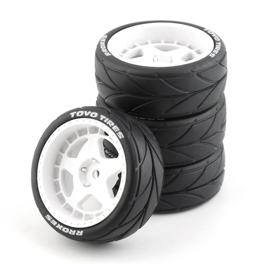 4 шт. резиновые шины для TT01, TT01E, TT02, TT02B, XV01, TA06, Φ 1/10, аксессуары для радиоуправляемых автомобилей, 1
4 шт. резиновые шины для TT01, TT01E, TT02, TT02B, XV01, TA06, Φ 1/10, аксессуары для радиоуправляемых автомобилей, 1