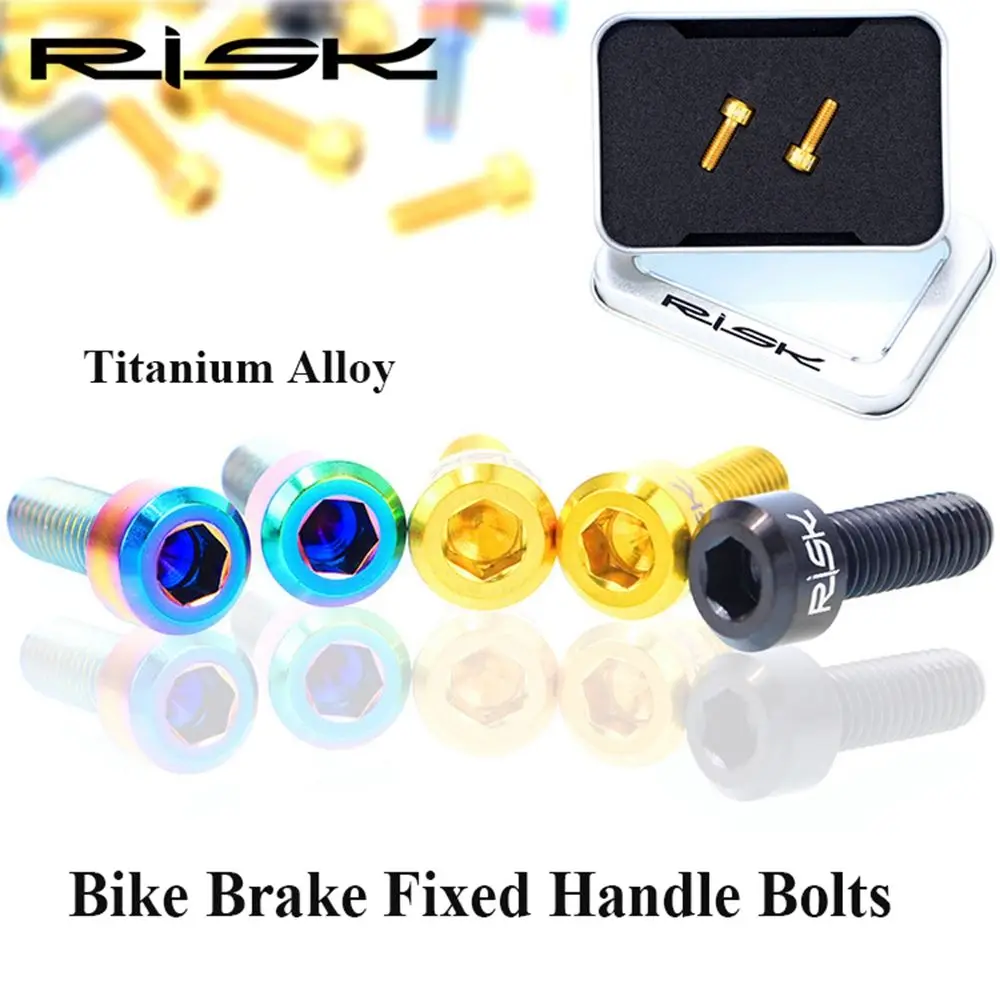 4Colors Outdoor Titanium Alloy MTB Mountain Bike Fixed Handle Bolts Bicycle Bolts Cycling Screws Ultralight Brake Bolt
4Colors Outdoor Titanium Alloy MTB Mountain Bike Fixed Handle Bolts Bicycle Bolts Cycling Screws Ultralight Brake Bolt