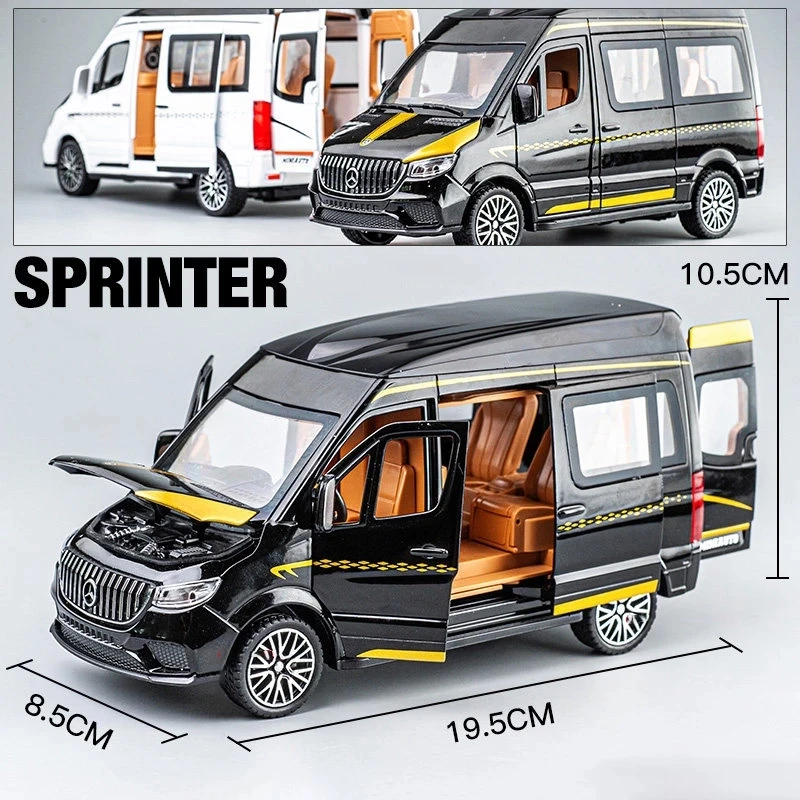 1:24 Sprinter MPV Van Spint RV модель автомобиля из сплава литой металлический игрушечный автомобиль имитация звука и фотосессия для мальчиков коллекционные подарки игрушки
1:24 Sprinter MPV Van Spint RV модель автомобиля из сплава литой металлический игрушечный автомобиль имитация звука и фотосессия для мальчиков коллекционные подарки игрушки