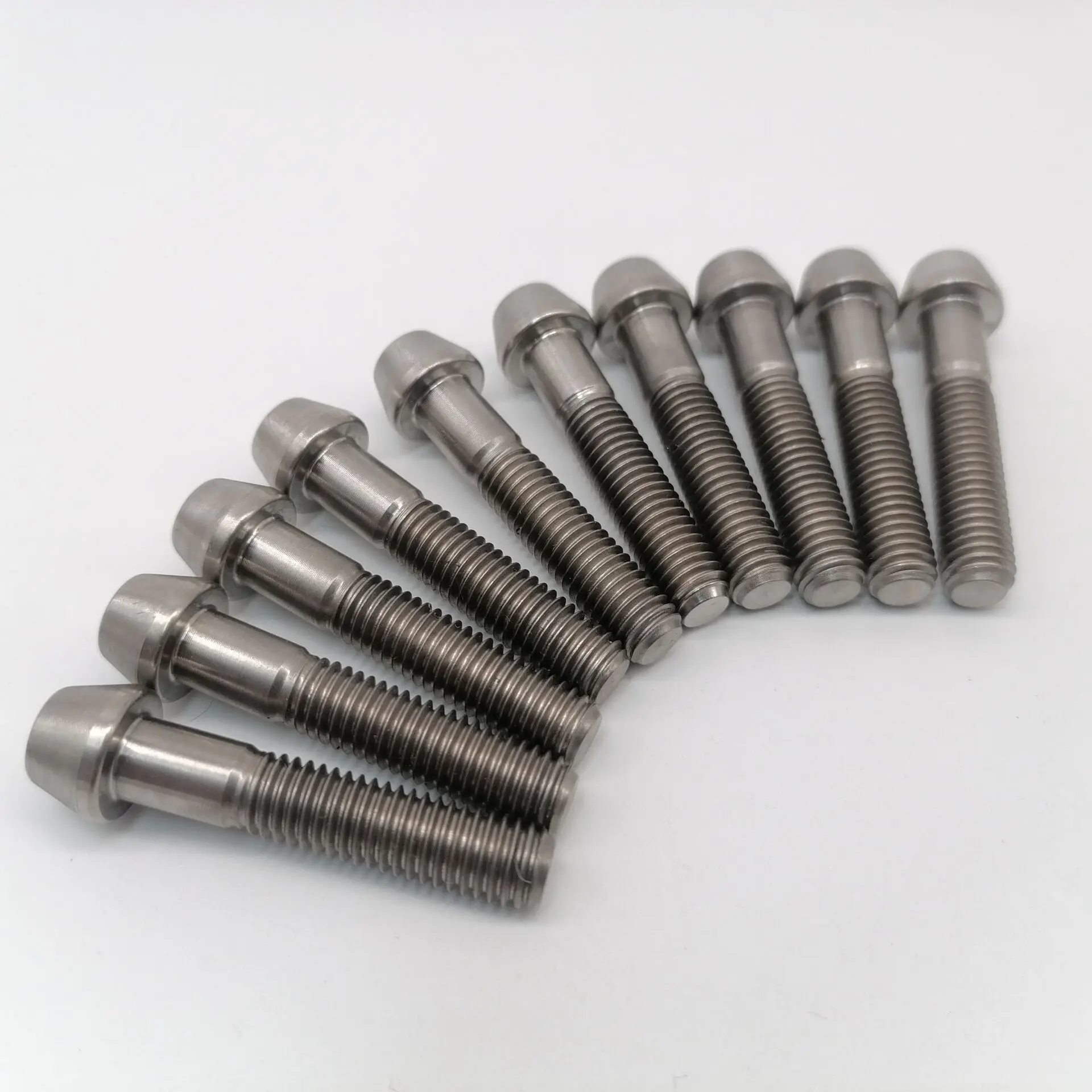 Titanium Bolts M8x40mm Allen Key Taper Head Screw for Bicycle Motorcycle Car Grade 5 Titanium Ti Bolt Titanium Ti Bolt
Titanium Bolts M8x40mm Allen Key Taper Head Screw for Bicycle Motorcycle Car Grade 5 Titanium Ti Bolt Titanium Ti Bolt