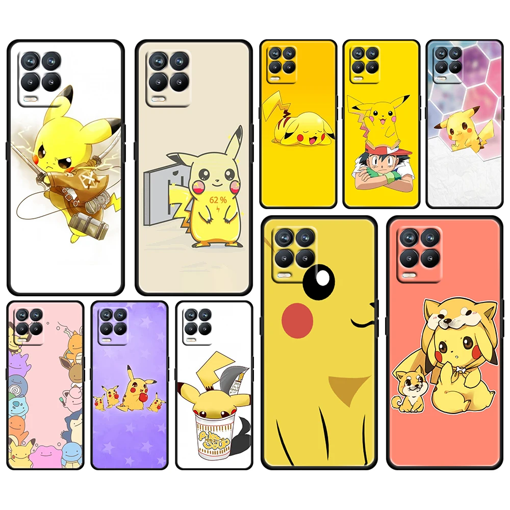 Pokemon Pikachu Anime For OPPO GT Master Find X5 X3 Realme 9 8 6 C3 C21Y Pro Lite A53S A5 A9 2020 Black Phone Case Cover Capa
Pokemon Pikachu Anime For OPPO GT Master Find X5 X3 Realme 9 8 6 C3 C21Y Pro Lite A53S A5 A9 2020 Black Phone Case Cover Capa