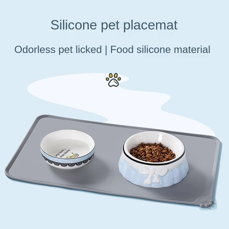 Household Storage Products Dog and Cat Silicone Placemats Non-slip Moisture-proof Waterproof Easy-to-clean Petmatsbite-resistant
Household Storage Products Dog and Cat Silicone Placemats Non-slip Moisture-proof Waterproof Easy-to-clean Petmatsbite-resistant