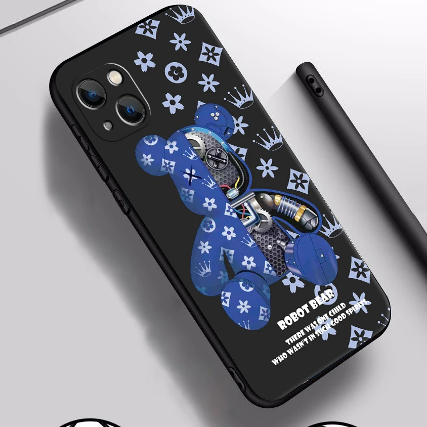 Cute Luxury Bear Phone Case For Apple iPhone 13 12 11 Pro 12 13 Mini X XR XS Max SE 6 6s 7 8 Plus Carcasa Back Liquid Silicon
Cute Luxury Bear Phone Case For Apple iPhone 13 12 11 Pro 12 13 Mini X XR XS Max SE 6 6s 7 8 Plus Carcasa Back Liquid Silicon