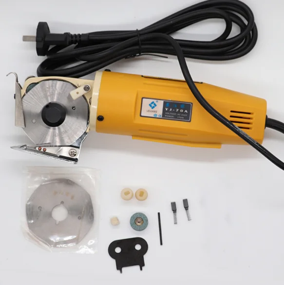 Leather fabric electric scissors cutting machine clothing cutting tool 220V / 110V 70mm 170W
Leather fabric electric scissors cutting machine clothing cutting tool 220V / 110V 70mm 170W