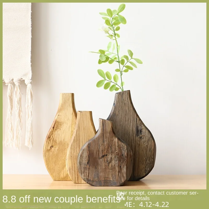 Dry flower Decorative wooden vases Nordic Creative Simple. table Decoration Living room flower Light extravagant flower Device
Dry flower Decorative wooden vases Nordic Creative Simple. table Decoration Living room flower Light extravagant flower Device