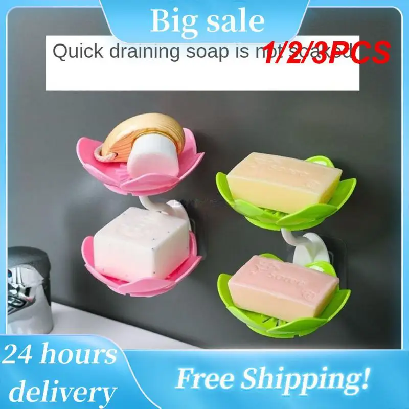 1/2/3PCS Soap Box Anti-slip Exquisite Workmanship Easy To Use Drain Bathroom Wall Mounted Soap Dish 68.7g
1/2/3PCS Soap Box Anti-slip Exquisite Workmanship Easy To Use Drain Bathroom Wall Mounted Soap Dish 68.7g