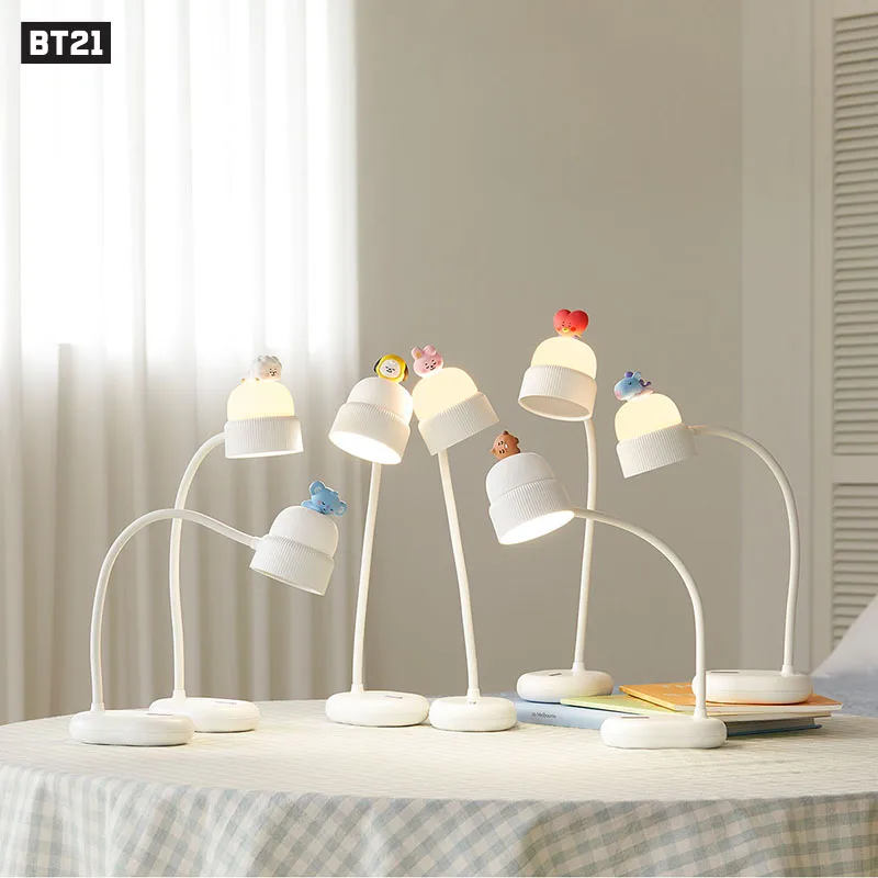 Bt21 линия друзья кавайная аниме ТАТА Rj чимми настольная лампа ночник Милая обучающая офисная лампа для защиты глаз домашняя портативная
Bt21 линия друзья кавайная аниме ТАТА Rj чимми настольная лампа ночник Милая обучающая офисная лампа для защиты глаз домашняя портативная