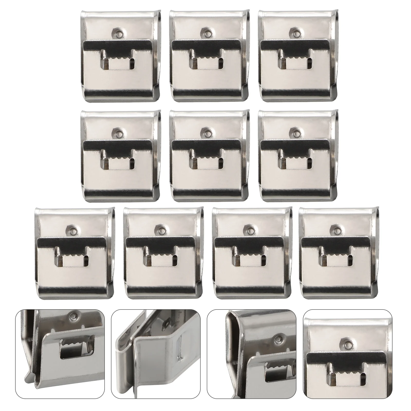 50 PCS Solar Panels Photovoltaic Grounding Clamp Automotive Wire Car Hauler 304 Stainless Steel Material
50 PCS Solar Panels Photovoltaic Grounding Clamp Automotive Wire Car Hauler 304 Stainless Steel Material