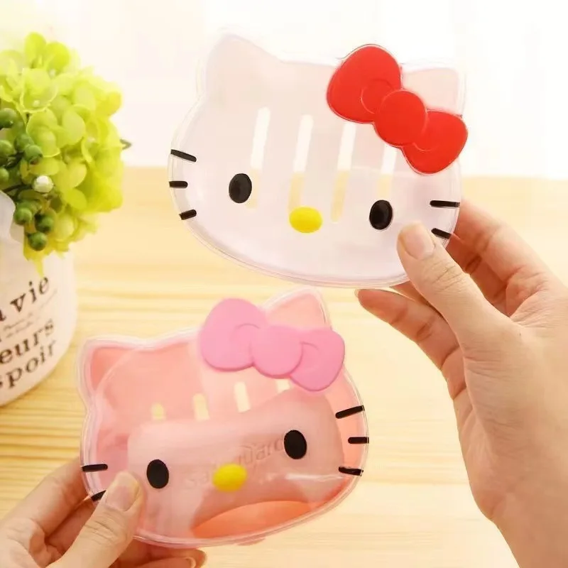 HelloKitty Sanrio Bathroom Soap Holder Portable Kawaii Bowknot New Waterproof Soap Dishes Hand Washing Box Travel Accessories
HelloKitty Sanrio Bathroom Soap Holder Portable Kawaii Bowknot New Waterproof Soap Dishes Hand Washing Box Travel Accessories