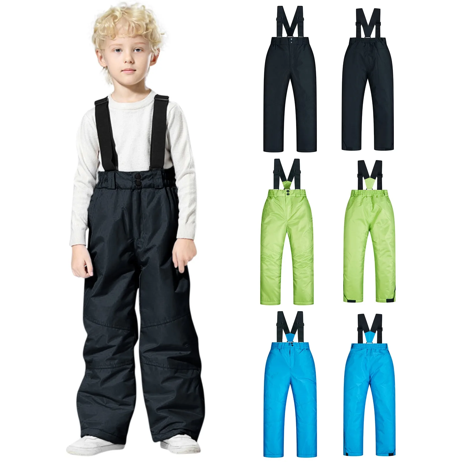 Snow Snowboard Ski Bib Outdoor Overalls Insulated Pants Water-proof Children Kids Winter Boys Pants with The Boys
Snow Snowboard Ski Bib Outdoor Overalls Insulated Pants Water-proof Children Kids Winter Boys Pants with The Boys