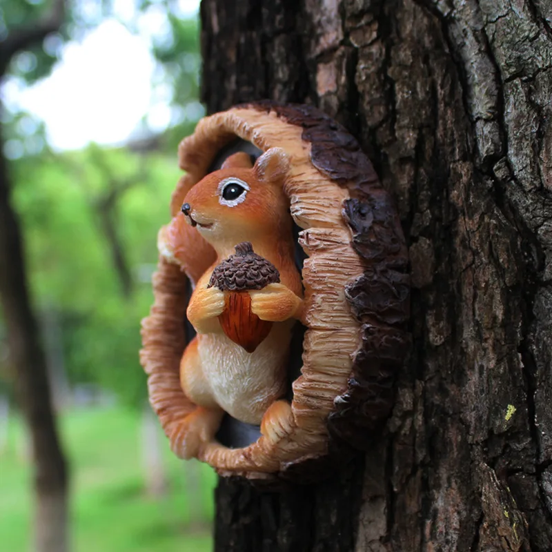 Garden Squirrel Pendant Garden Decoration Resin Crafts Creative Simulation Decorative Tree Hanging Outdoor Decor
Garden Squirrel Pendant Garden Decoration Resin Crafts Creative Simulation Decorative Tree Hanging Outdoor Decor