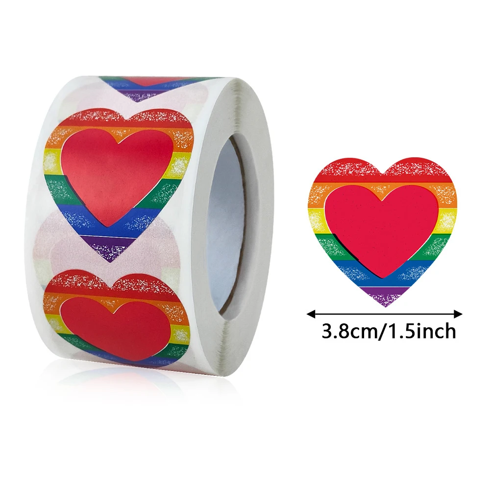 500pcs Pretty Heart Shape Labels Valentine's Day Paper Packaging Sticker Candy Dragee Bag Gift Box Packing Bag Wedding Stickers
500pcs Pretty Heart Shape Labels Valentine's Day Paper Packaging Sticker Candy Dragee Bag Gift Box Packing Bag Wedding Stickers