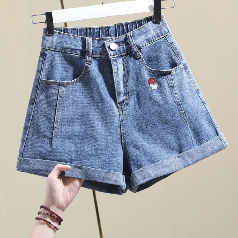 Benuynffy Golf Straight Foot Sports Women's 2023 High Jeans Shorts 
Benuynffy Golf Straight Foot Sports Women's 2023 High Jeans Shorts