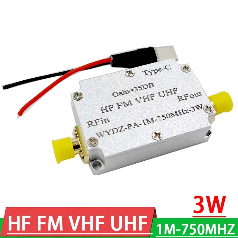 DYKB 1M-750MHZ 3W HF VHF UHF FM-передатчик широкополосный Радиочастотный усилитель F/ Ham Радио рация короткий дистанционный 433M 315M
DYKB 1M-750MHZ 3W HF VHF UHF FM-передатчик широкополосный Радиочастотный усилитель F/ Ham Радио рация короткий дистанционный 433M 315M