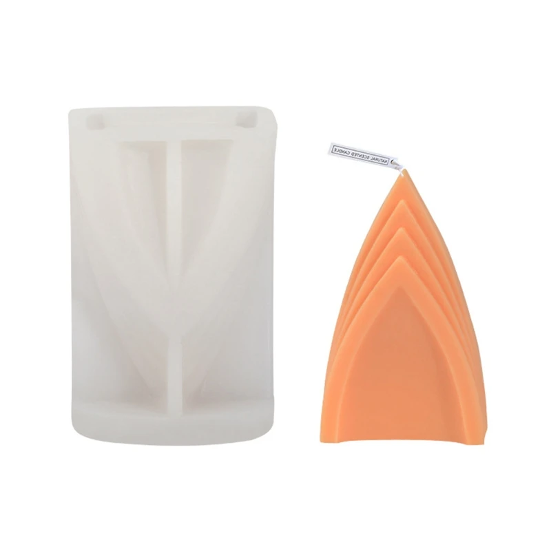 3D Triangular Candle Mold Non-stick Easy to De-mold for Making Candle Soap Plaster Fondant Decoration DIY Resin Casting
3D Triangular Candle Mold Non-stick Easy to De-mold for Making Candle Soap Plaster Fondant Decoration DIY Resin Casting