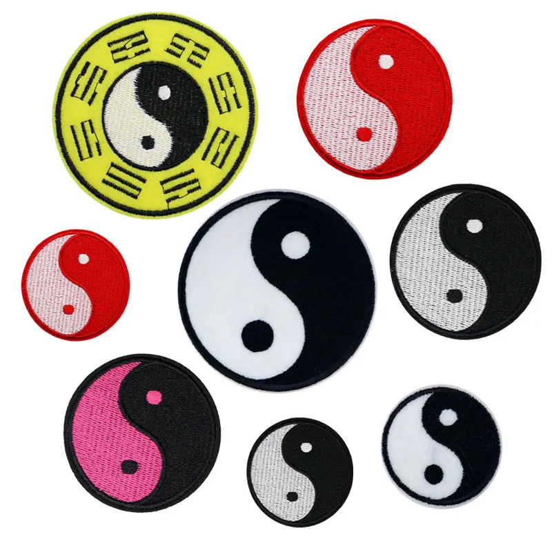 Lotus Taiji Patch Chinese Religious Tai Chi Yin and Yang Embroidery DIY Iron on Applique Sewing Fabric Magic Bagua Sun Moon
Lotus Taiji Patch Chinese Religious Tai Chi Yin and Yang Embroidery DIY Iron on Applique Sewing Fabric Magic Bagua Sun Moon