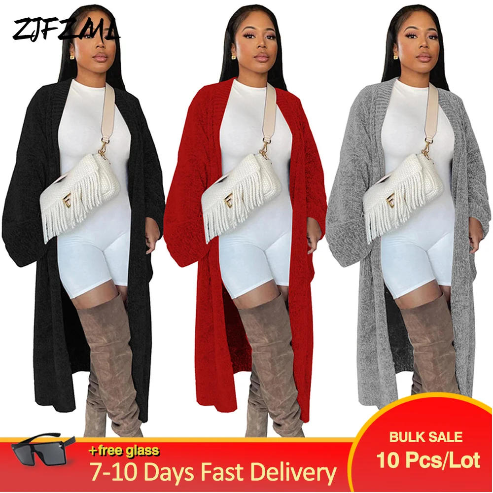 Bulk Lots Wholesale Items Office Lady Women's Knitted Loose Straight Cardigan Casual Simple Full Sleeve Sweater Open Stitch Coat
Bulk Lots Wholesale Items Office Lady Women's Knitted Loose Straight Cardigan Casual Simple Full Sleeve Sweater Open Stitch Coat