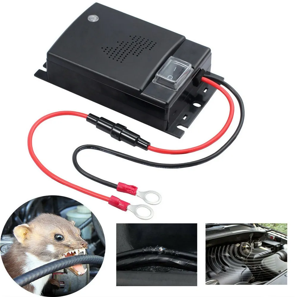 Car Mouse Trap Ultrasound Mice Repeller Reusable Antirat NonToxic Low Power Rodent Rat Trap Car Engine Compartment Pest Control
Car Mouse Trap Ultrasound Mice Repeller Reusable Antirat NonToxic Low Power Rodent Rat Trap Car Engine Compartment Pest Control