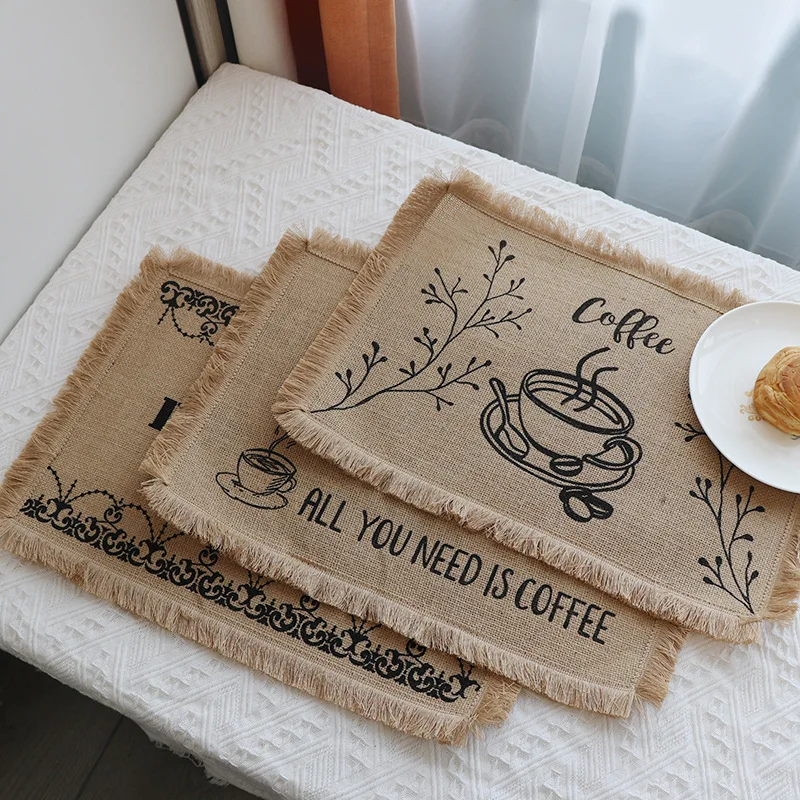 Table Mat Straw Woven Environmental Friendly Coaster Tassels Foldable Home Decor Desktop Decoration Pads
Table Mat Straw Woven Environmental Friendly Coaster Tassels Foldable Home Decor Desktop Decoration Pads