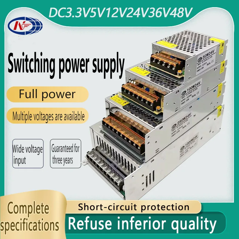 DC5V12V24V18V36V48V5A/8A/10A/15A/20A/30A/40APower Supply Led Switch Power Supply Transformer Constant Current Led Power
DC5V12V24V18V36V48V5A/8A/10A/15A/20A/30A/40APower Supply Led Switch Power Supply Transformer Constant Current Led Power