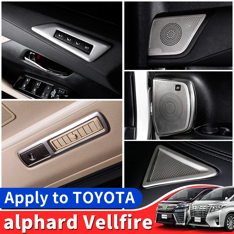 2015-2021 Toyota Alphard Vellfire 30 внутренние детали автомобиля полный комплект модификация крышка клаксон воздуховыпускная светильник для чтения аксес...
2015-2021 Toyota Alphard Vellfire 30 внутренние детали автомобиля полный комплект модификация крышка клаксон воздуховыпускная светильник для чтения аксес...