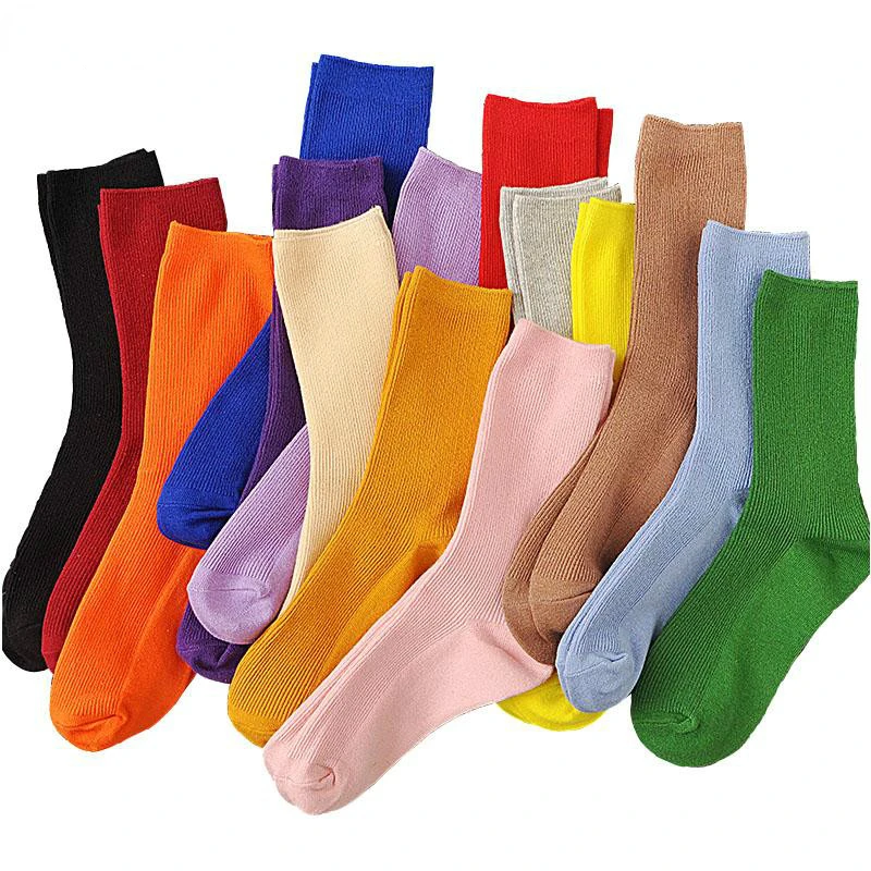 New Color Harajuku Retro Women Lady Cotton Loose Socks Winter In Tube Korean Purple Blue Yellow Pink Designer Christmas Cute
New Color Harajuku Retro Women Lady Cotton Loose Socks Winter In Tube Korean Purple Blue Yellow Pink Designer Christmas Cute