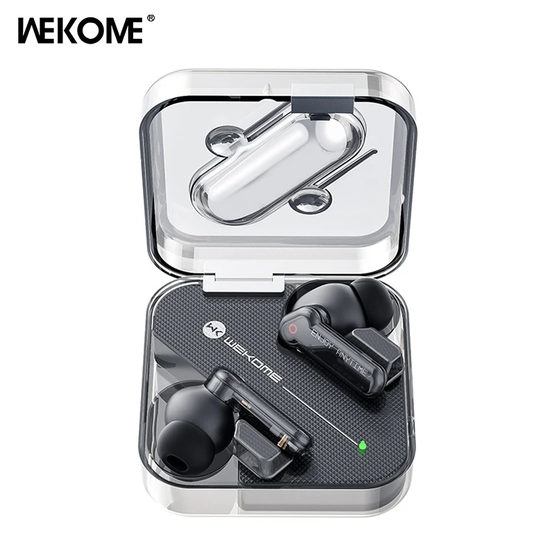 WEKOME V51 TWS Wireless Bluetooth 5.1 Earphone with Transparent Style, Low Latency 13mm Driver HIFI Music Earbuds
WEKOME V51 TWS Wireless Bluetooth 5.1 Earphone with Transparent Style, Low Latency 13mm Driver HIFI Music Earbuds