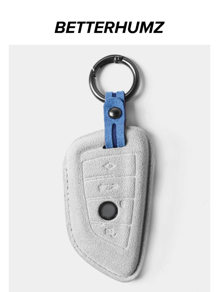 Alcantara For BMW X1 X2 X3 X4 X5 X6 X7 ix3 Car Key Fob Case Cover Key Chains Car Accessories
Alcantara For BMW X1 X2 X3 X4 X5 X6 X7 ix3 Car Key Fob Case Cover Key Chains Car Accessories