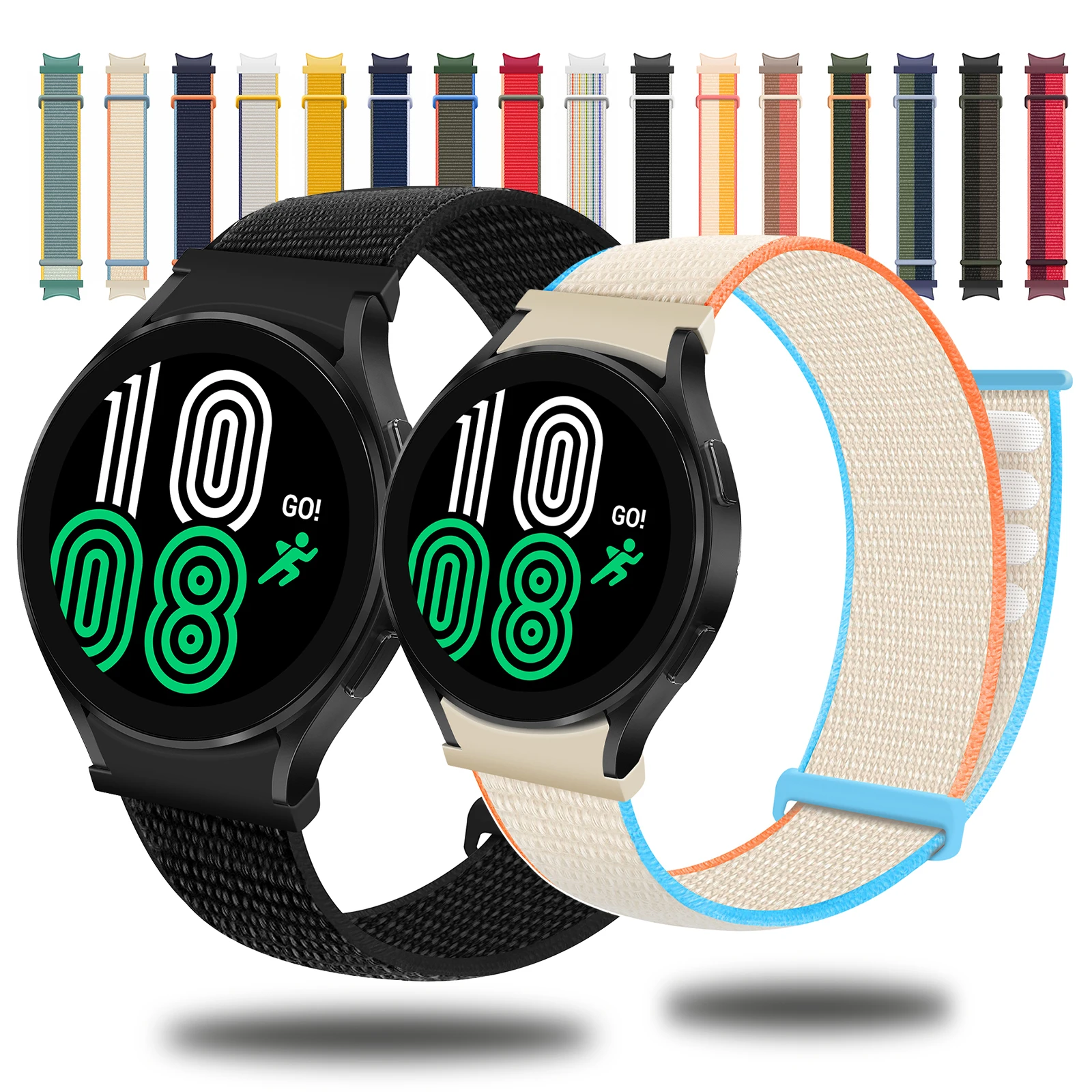 No Gaps Strap for Samsung Galaxy Watch 4 Nylon Band for Samsung Galaxy Watch 4 40mm 44mm Classic 42mm 46mm Bracelet Sport Belt
No Gaps Strap for Samsung Galaxy Watch 4 Nylon Band for Samsung Galaxy Watch 4 40mm 44mm Classic 42mm 46mm Bracelet Sport Belt