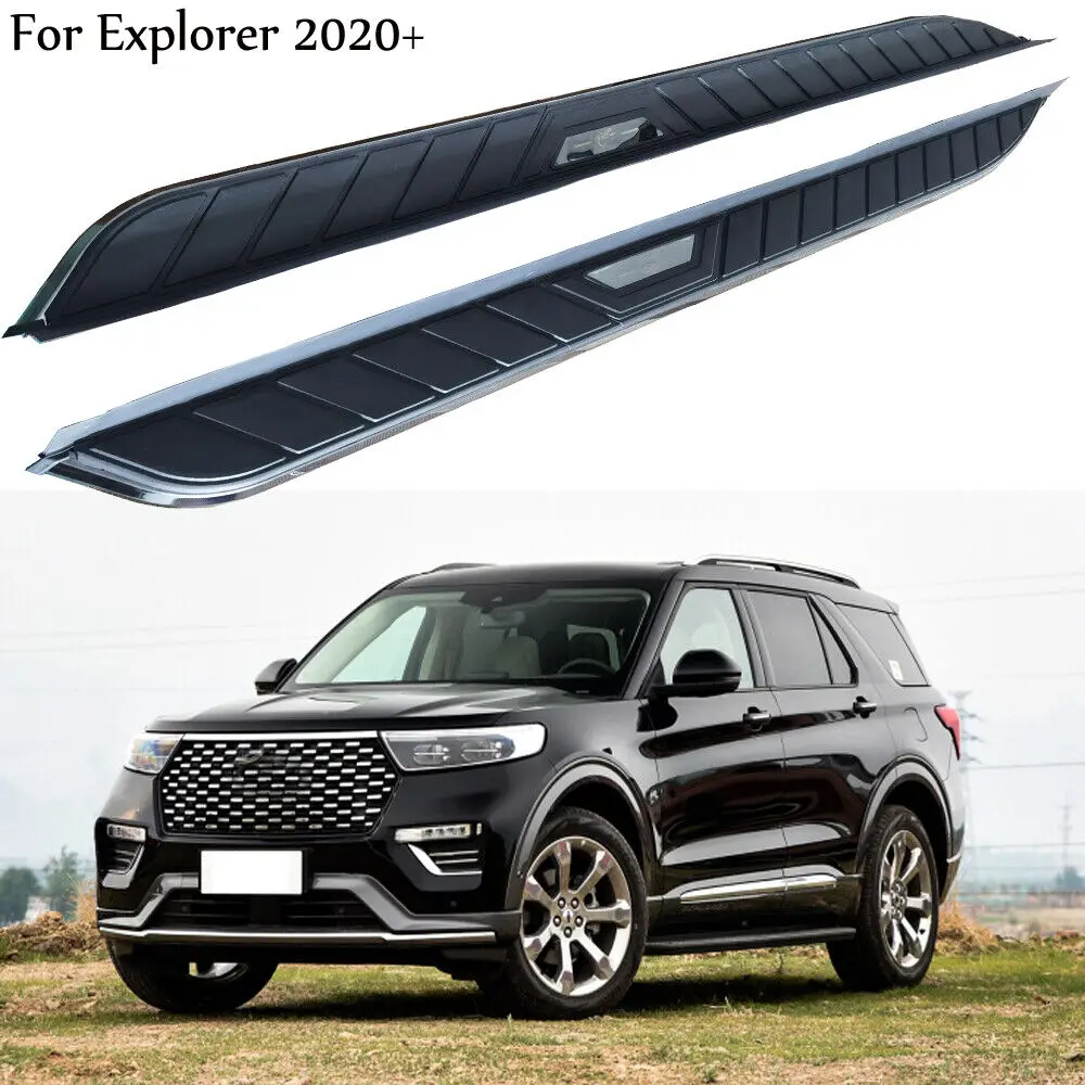 2Pcs Aluminium Stainless steel side step fits for Ford Explorer 2020-2022 Running Board Side Step Nerf Bar Side Stairs
2Pcs Aluminium Stainless steel side step fits for Ford Explorer 2020-2022 Running Board Side Step Nerf Bar Side Stairs