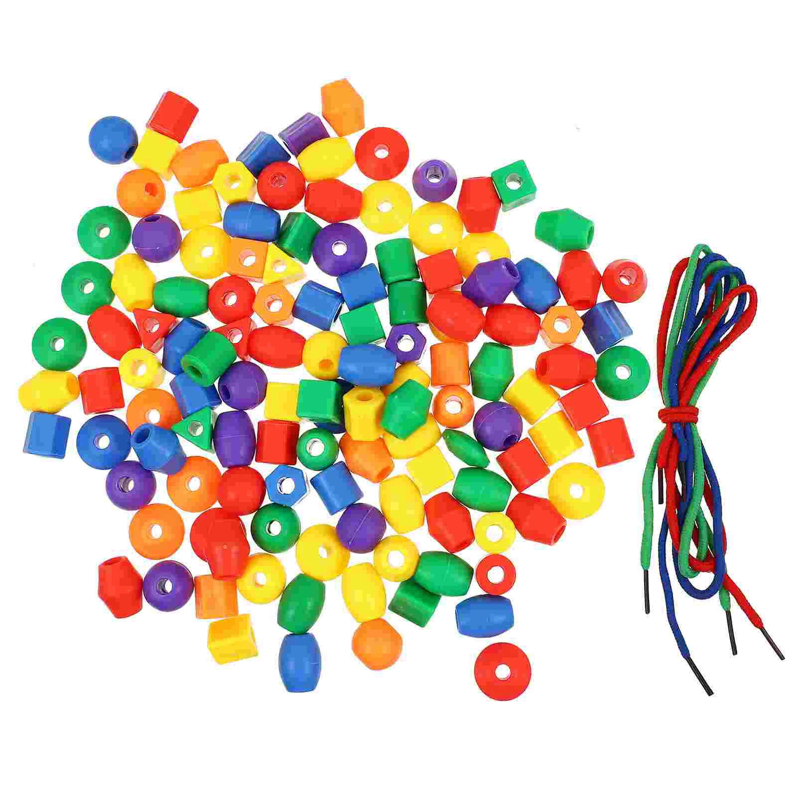 About 140pcs Toddler Lacing Beads Threading String Educational Geometric Beads
About 140pcs Toddler Lacing Beads Threading String Educational Geometric Beads